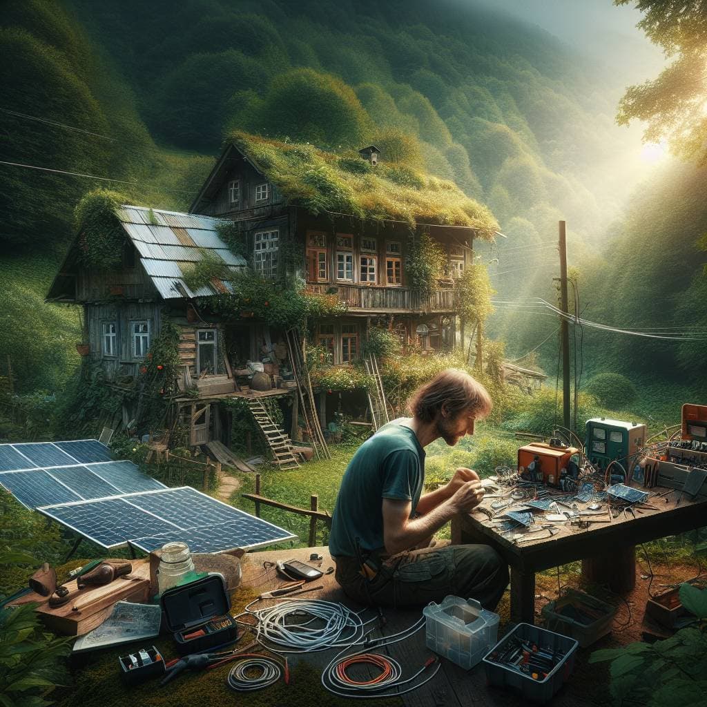 DIY solar projects for the homestead setup