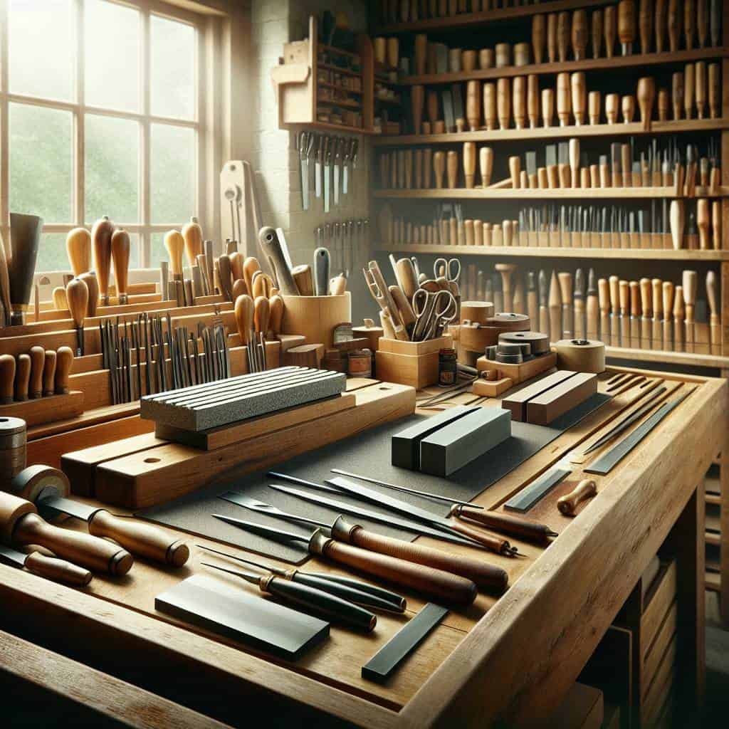 How to build a sharpening station.