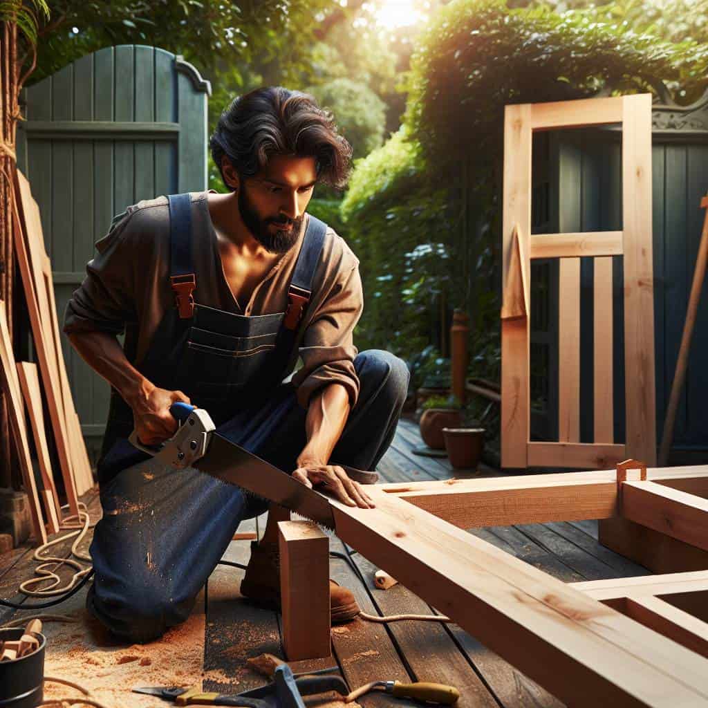 How to build a simple gate DIY.
