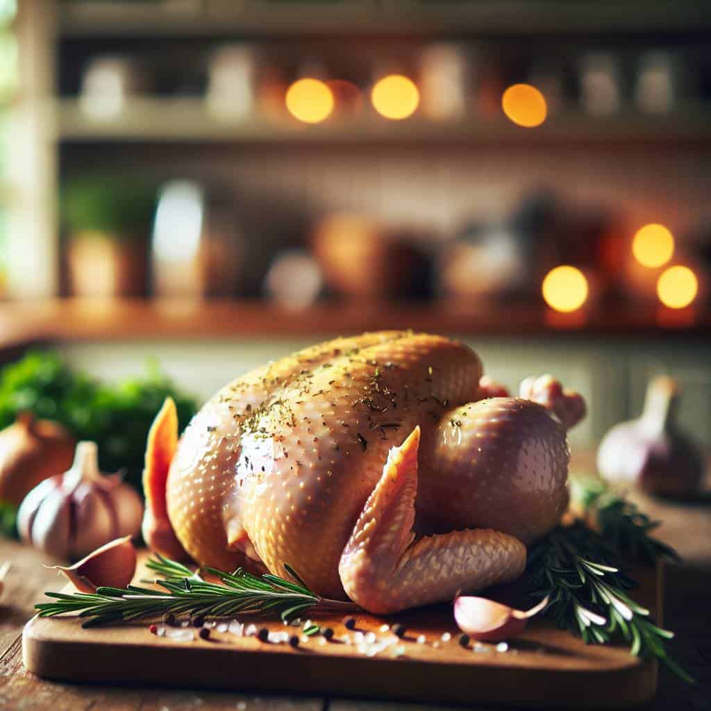 How to cook a whole chicken ingredients.