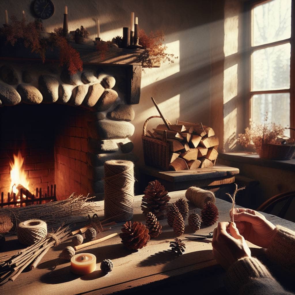 How to make fire starters for fireplace