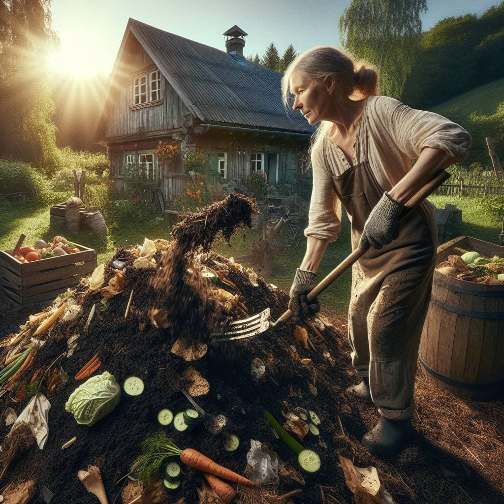 How to manage waste on a self-sufficient homestead