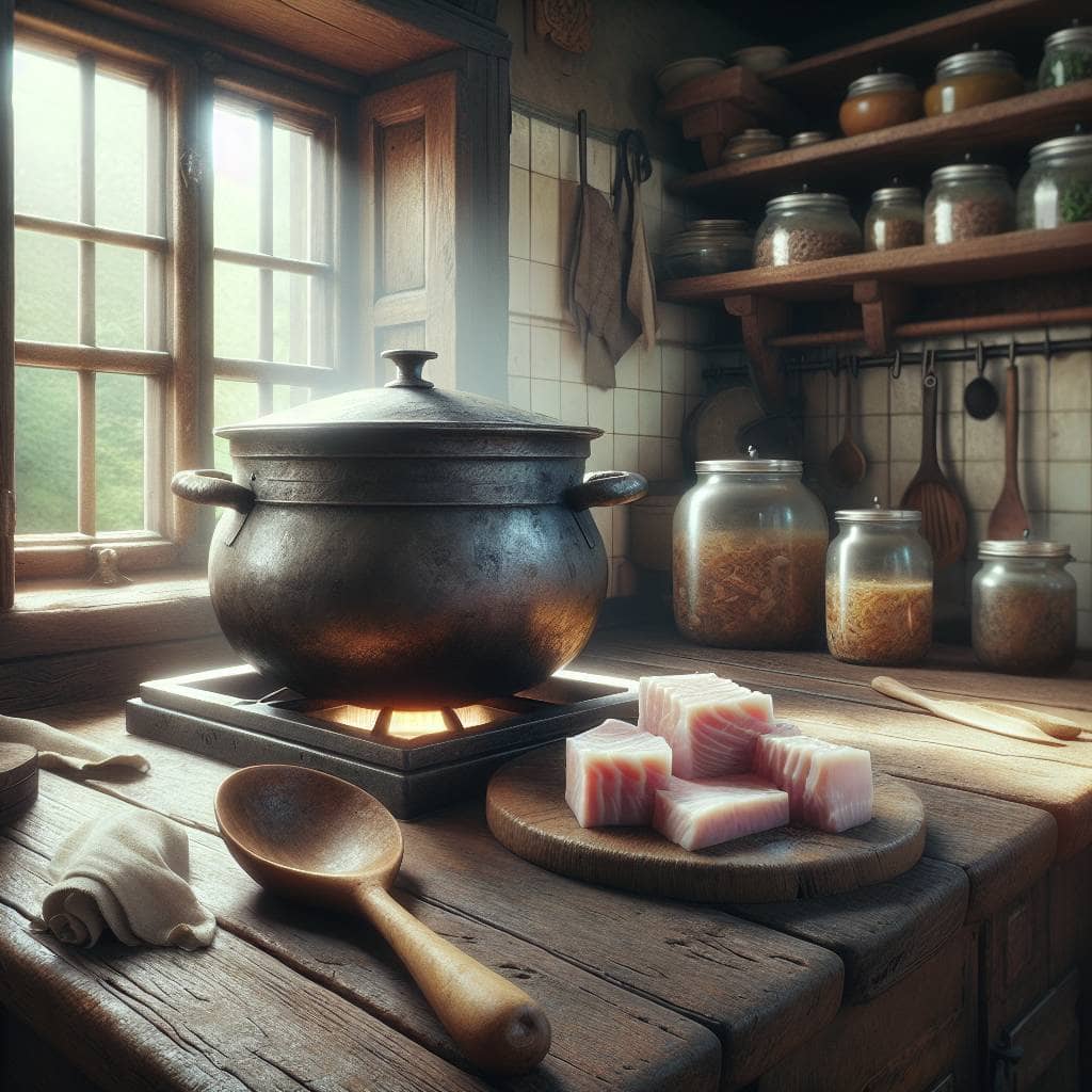 How to render lard and tallow pot