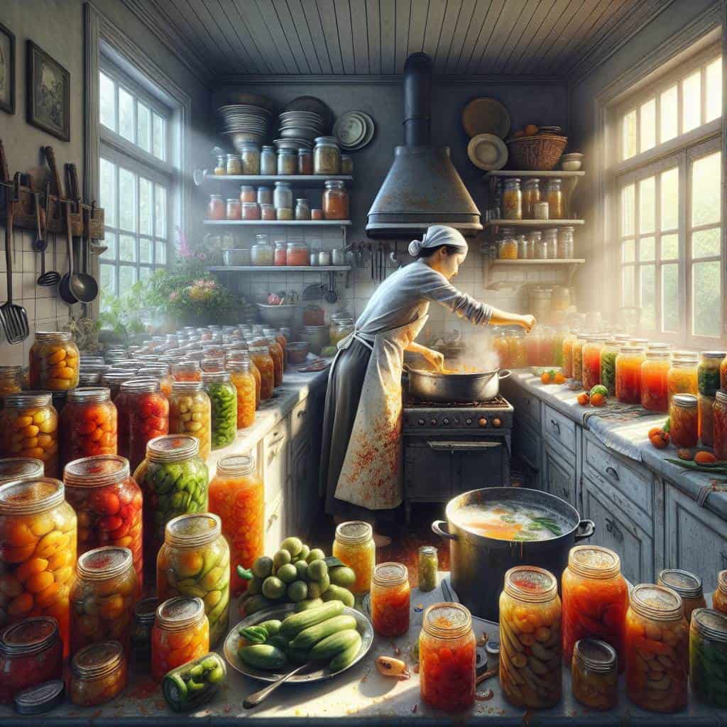 The financial benefits of preserving your own food.