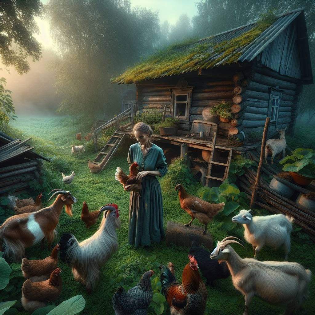 The mental health benefits of homesteading.