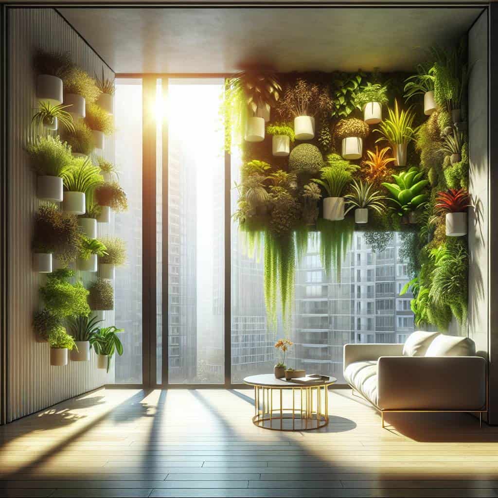 Vertical gardening ideas for small spaces.