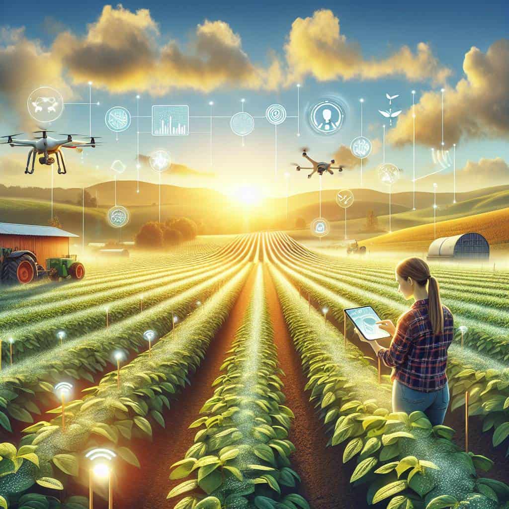 Top applications of IoT in agriculture.