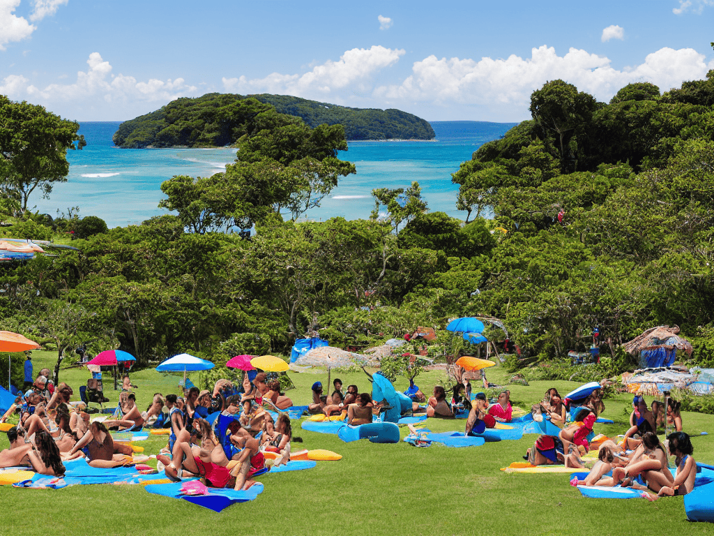 Thriving With Teens on Vacation Scene