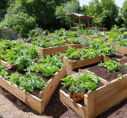 Cedar raised garden bed building guide