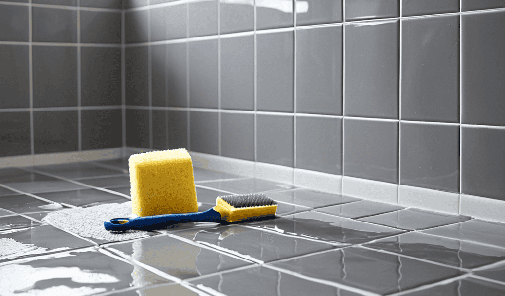 How to regrout shower tile