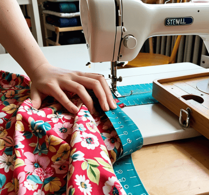 How to sew simple elastic skirt