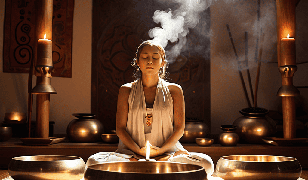 Sound baths for relaxation