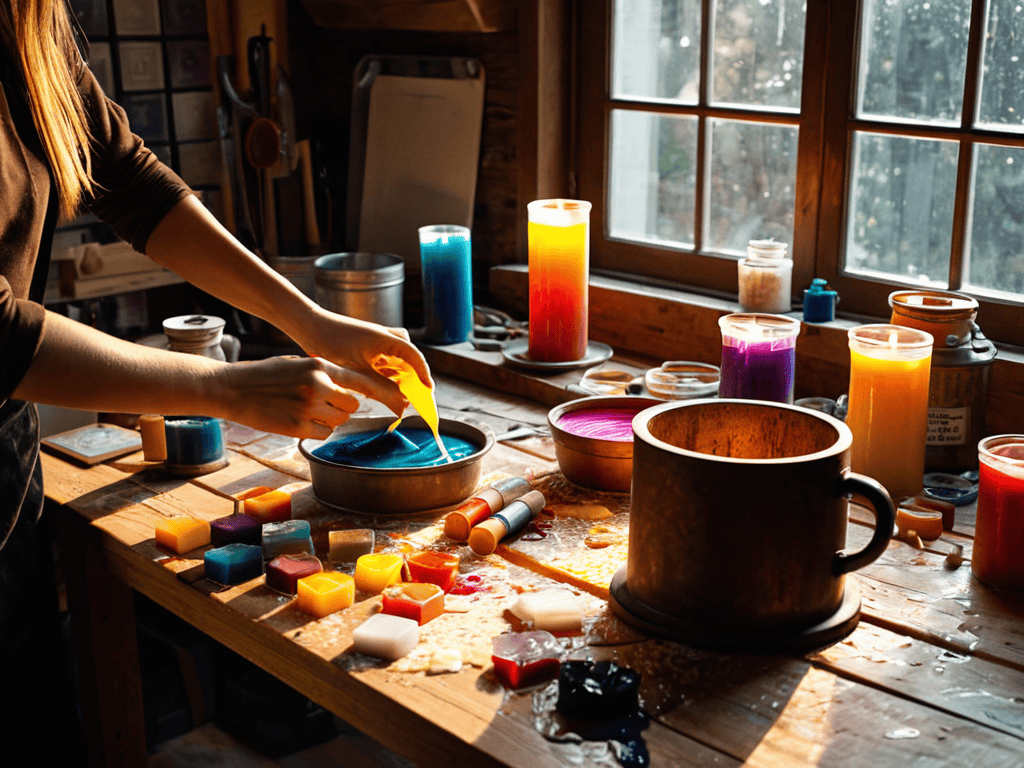 Candle crafting tips at home