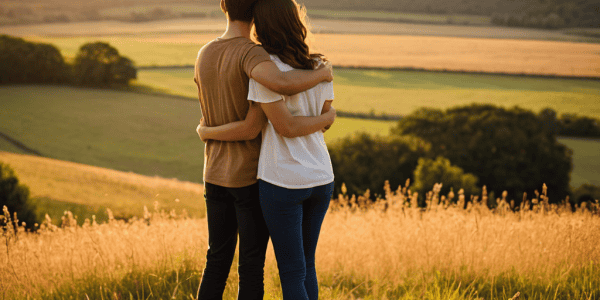 Codependency vs Interdependency concept illustration