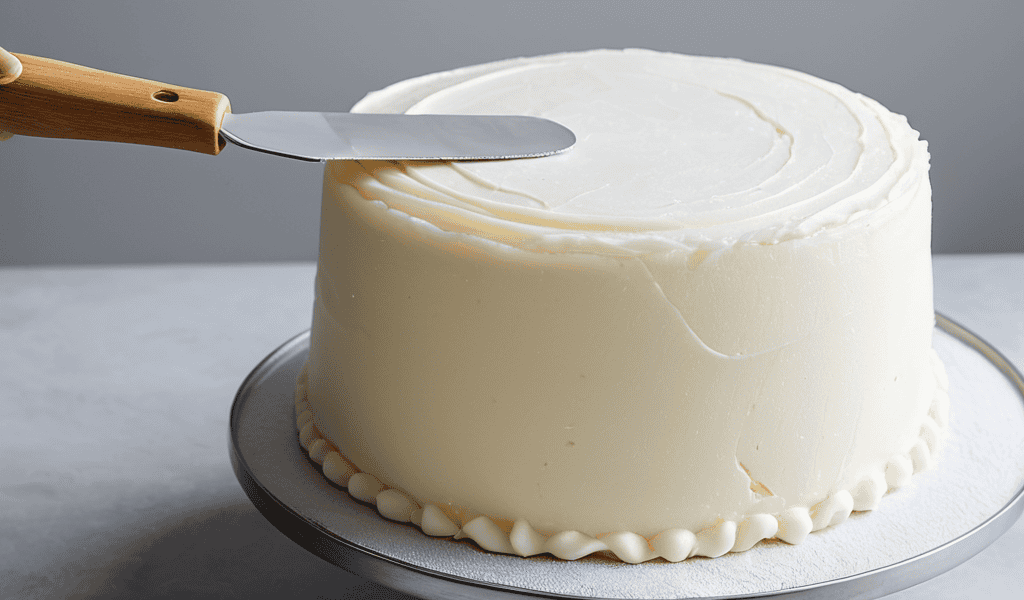 Frosting a Cake Smoothly