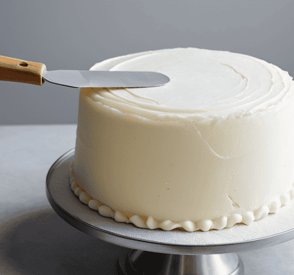 Frosting a Cake Smoothly