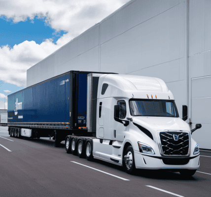 Autonomous Vehicle Logistics Truck