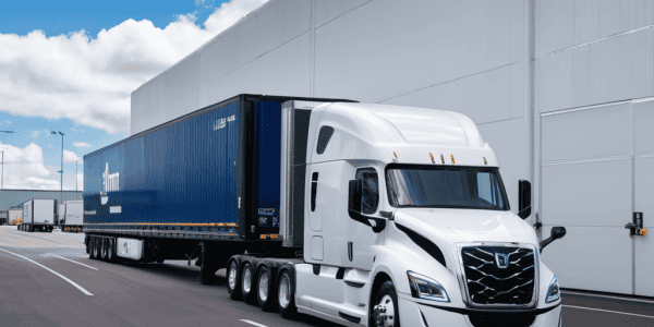 Autonomous Vehicle Logistics Truck