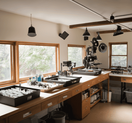 Darkroom Hybrid photography setup