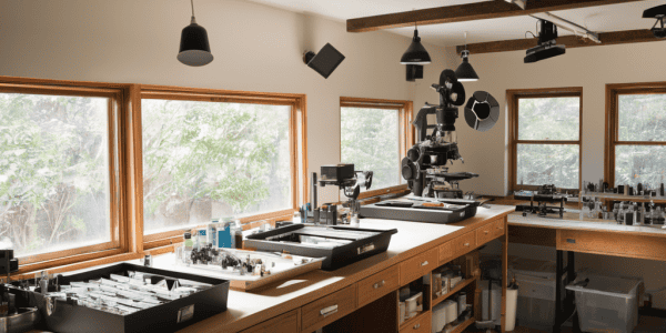 Darkroom Hybrid photography setup