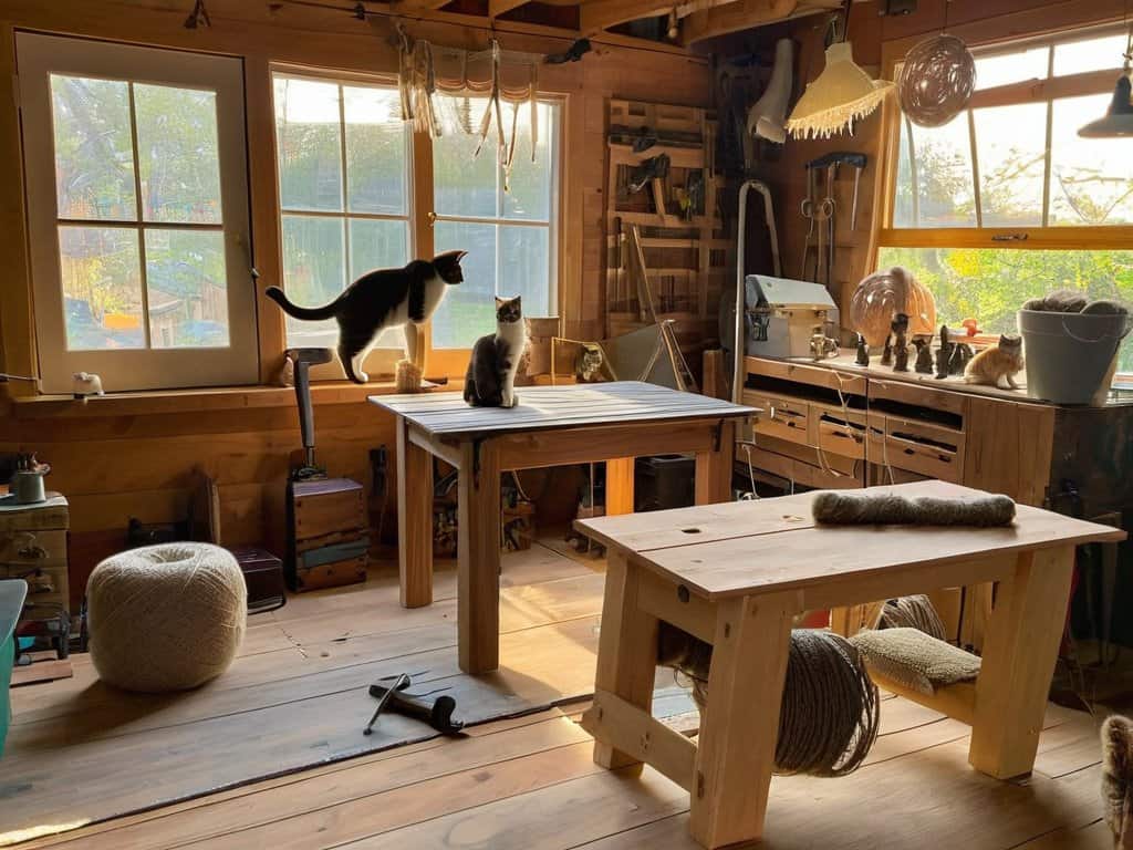 Building a Diy Cat Tree