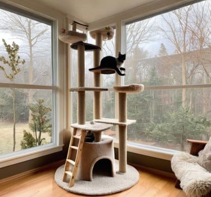 Building a DIY cat tree