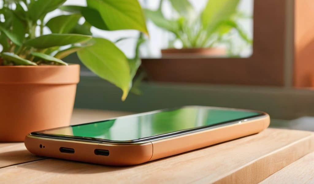 Earthy palettes for tech products trend