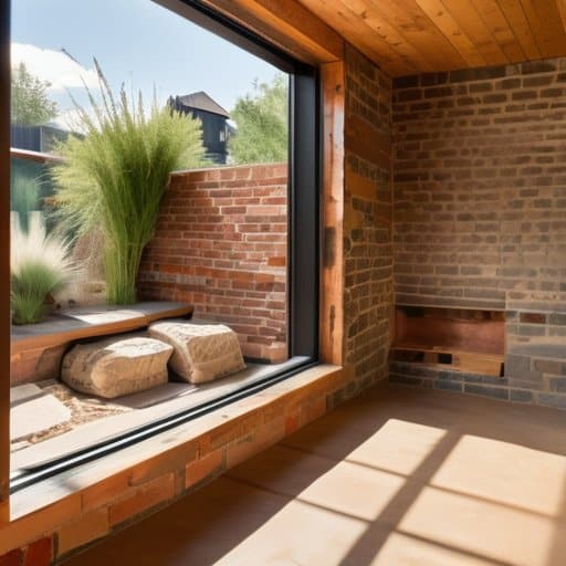 Extending Green Living Reclaimed Materials and Rainwater Harvesting