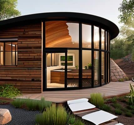 Off-grid construction of Earthship-inspired home additions