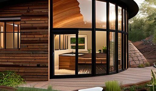 Off-grid construction of Earthship-inspired home additions