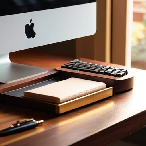 Tactile workspace representing The Soul in the Machine.