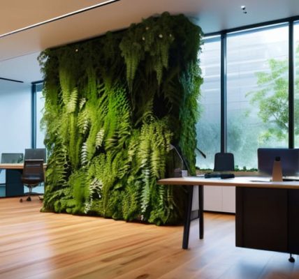 Biophilic Workspace VOC Filtration Tuning setup.