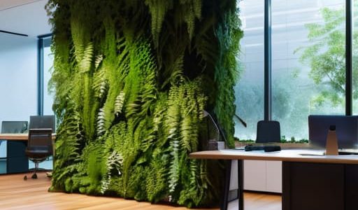 Biophilic Workspace VOC Filtration Tuning setup.