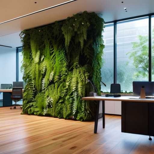 Biophilic Workspace VOC Filtration Tuning setup.