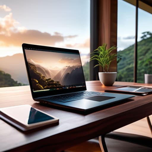 Solopreneur Travel Automation Architecture in automated office.