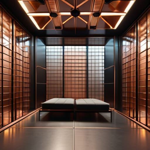 Faraday Cage Habitat Shielding RF Vault.