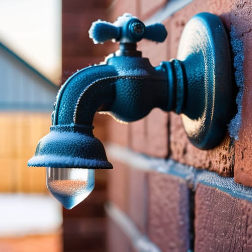 How to fit an outdoor tap that survives frost.